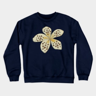 Frangi bloom with hearts Crewneck Sweatshirt